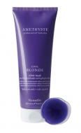 Farmavita AMETHYSTE BLONDE - Cool Blonde Silver Mask Зволожуюча та нейтралізуюча маска для сивого та освітленого волосся 250 ml