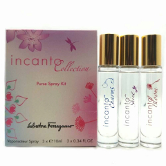 Ferragamo set 3 * туалетна вода 10 ml (Incanto Charms + Incanto Shine + Incanto Bloom)