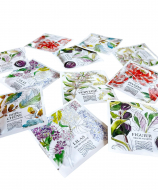 Fragonard 20 SCENTED POUCHES Eau de toilette (Pivoine, Verveine, Lilas, Figuier, Bois dechene) 20x2 ml