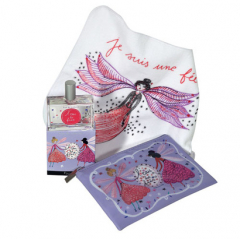 Парфумерія Fragonard Набір Eau Des Fees (Spray 50 мл + towel + case)