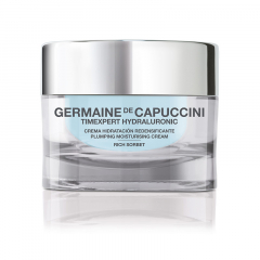 Germaine de Capuccini TimExpert Hydraluronic PLUMPING Moisturising Cream Rich Sorbet Крем зволожуючий та наповнюючий для нормальної та сухої шкіри 50мл