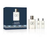 Giorgio Armani Acqua Di Gio Pour Homme Travel Set Парфумерний набір для чоловіків (туалетна Вода 100+ туалетна Вода 15 ml+ туалетна Вода 15 ml)