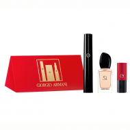 Парфумерія Giorgio Armani SI парфумована вода 7 ml mini + Mascara Eyes To Kill 2 ml + Rouge d Giorgio Armani Matte 400 mini