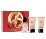Giorgio Armani Si (парфумована вода 50ml+лосьйон для тіла 50ml+гель для душу 50ml)