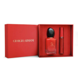 Парфумерія Giorgio Armani SI Passione set Парфумований набір для жінок (парфумована вода 50 мл + lip maestro intese velevet 6.5 ml )