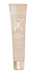 Gli Elementi Cream Сонцезахисна линія Крем для обличчя SPF 50+ (тонований) 40мл