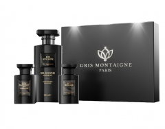Gris Montaigne set 3x1 Bois montaigne (парфумована вода 75 ml/Shower gel 650ml/ dry oil 150 ml)