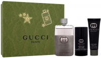 Gucci Guilty Pour Homme туалетна вода 90 мл + гель для душу 50мл + Deo Stick 75 мл