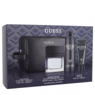 Guess Seductive Homme set (туалетна вода 100 мл + 100 мл Гель для душу + 226 ml Спрей для тіла+косметичка)
