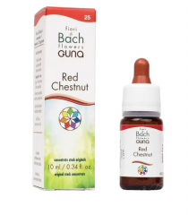 Guna Bach Flowers Гуна Квіти Баха № 25 Red chestnut 10 мл червоний каштан