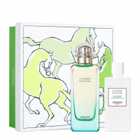 Hermes Un Jardin Sur Le Nil set (туалетна вода 100 мл + 80 ml лосьйон для тіла)