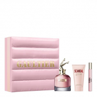 Jean Paul Gaultier Scandal set (парфумована вода 80 ml + парфумована вода 10 ml mini + 75 ml лосьйон для тіла)
