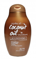 JustK Professional Безсульфатний шампунь для сухого і пористого волосся з кокосом і жожоба Jojoba Oil & Coconut Oil Nourishing Shampoo 350мл