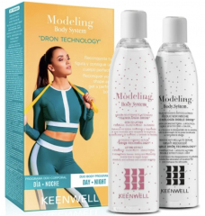 Keenwell Набір Modeling Dron Ліфтингова Зміцнююча сироватка + Подарунок Нічна редукуюча антицелюлітна сироватка 250мл+250мл