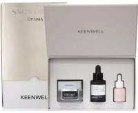 Keenwell Snow Drops Набір Optima Активне омолодження (денний крем + сироватка-концентрат для обличчя + сироватка-концентрат навколо очей) 50мл+30мл+15мл