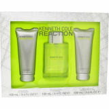 Kenneth Cole REACTION Set туалетна Вода 100 мл + Гель після гоління 100 + Шампунь для тіла та волосся 200 ml
