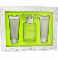 Kenneth Cole REACTION Set туалетна Вода 100 мл + Гель після гоління 100 + Шампунь для тіла та волосся 200 ml