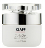 Klapp Collagen fill-up Therapy 24h Cream Rich колагеновий крем для підвищення пружності та свіжості шкіри 50 ml