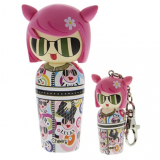 Kokeshi Cherry By Valeria Attinelli