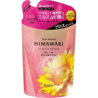 Kracie KR 70072 Шампунь для волосся Himawari Oil Premium EX ж відновлюючий блиск для пошкодженого волосся 360 мл змінна упаковка