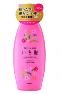 Kracie KR 72174 Бальзам-Ополіскувач для волосся Ichikami ж для об'єму для пошкодженого волосся 480 мл