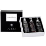 Парфумерія Lalique mini set Парфумований набір для жінок (LAmour парфумована вода 15 ml + Satine парфумована вода 15 ml + Amethyst Eclat парфумована вода 15ml)