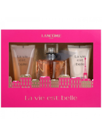 LANCOME LA VIE EST BELLE set (парфумована вода 30 ml + 50 лосьйон для тіла+50 гель для душу)