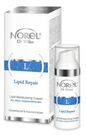 Norel Lipid Repair - Lipid Moisturizing Cream - липидный зволожуючий крем, укрепляет межклеточные связи и удерживает воду в коже 24 часа, захищає от раздражения, сухости и зуда 50мл