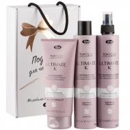 Lisap Milano Подарунковий набір Ultimate K для неслухняного та пухнастого волосся