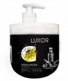 Luxor Professional Sulfate & Paraben Free крем-Маска для волосся з часником та Олією Чіа 1000 мл