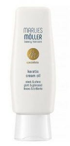 Marlies Moller Keratin Cream Oil Sleek & Shine крем-Масло для волосся з кератином «Гладкість та блиск»