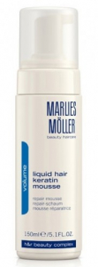 Marlies Moller Liquid Hair Keratin Mouse мус відновлюючий структуру волос Жидкий кератин