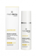 Mediderma сонцезахисний крем з відновлюючими ензимами 30 мл