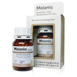 OxFord Biolabs Melaniq Молекулярная добавка для Відновлення кольору седых волос 90 капсул (1 месяц)