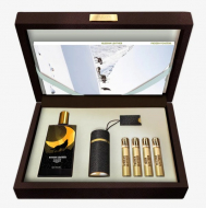 Парфумерія Memo Paris Набір Russian Leather (парфумована вода 75ml+змінний блок 5*10 мл+футляр+12 шт листівок)