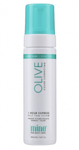 MineTan Мус для миттєвої засмаги OLIVE з оливково-бронзовим відтінком 200 мл