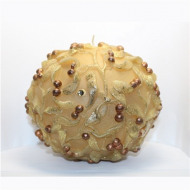 M.Micallef Candle Свічка парфумована PILIER IMPRESSION OR Свічка ПИЙЕ ИМПресСЬОН Золотая