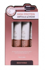 Moremo Протеїнові крем-ампули для волосся High Protein Ampoule Cream 15ml x 4шт