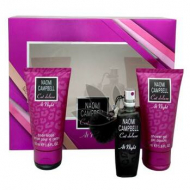 Парфумерія Naomi Campbell Cat Deluxe At Night туалетна Вода 15 + Гель для душу 50 + лосьйон для тіла 50 набір парфумів для жінок