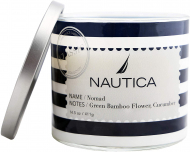 Nautica Candle Свічка парфумована NOMAD green BAMBOO N CUCUMBER 411 g