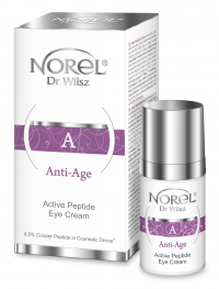 Norel Active peptide eye cream - активний пептидний крем під очі, 15 мл