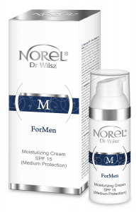 Norel Light All-in-one moisturizing and soothing cream for men легкий зволожуючий крем для всіх типів чоловічої шкіри, відновлення та регенерація 50мл