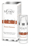 Norel Rejuvenating Night Cream with 0,3% Pure Retinol нічний крем з 0,3% чистого ретинолу для всіх типів зрілої шкіри з симптомами фотостаріння 50 мл