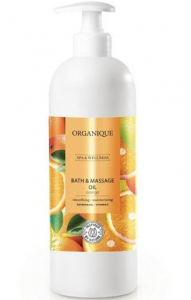 Organique Stimulating Therapy Ароматерапевтична олія для ванни та масажу Orange 500мл