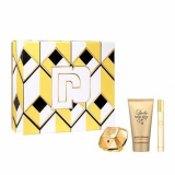 Rabanne Lady Million set (парфумована вода 80 ml + парфумована вода 10 ml + 100 лосьйон для тіла )