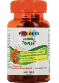 Pediakid Gommes Transit Ведмежуйки Легкість Травлення пластиковий флакон 60 жувальних вітамінів