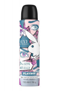PlayBoy SEXY so WHAT Парфумований Дезодорант для жінок 150мл