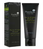 Pureheal's Pureheals Pore Clear Black Charcoal Peel-off Pack Маска-пленка с черным углем для очищення пор от загрязнения 100 г 8809485337661