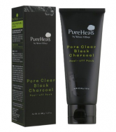 Pureheal's Pureheals Pore Clear Black Charcoal Peel-off Pack Маска-пленка с черным углем для очищення пор от загрязнения 100 г 8809485337661