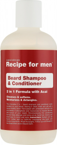 RECIPE FOR MEN BEARD SHAMPOO CONDITIONER 250 ML
